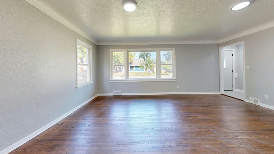 Finished floor and living space